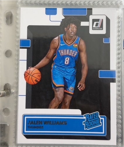 2022-23 Panini Donruss #212 Jalen Williams — front