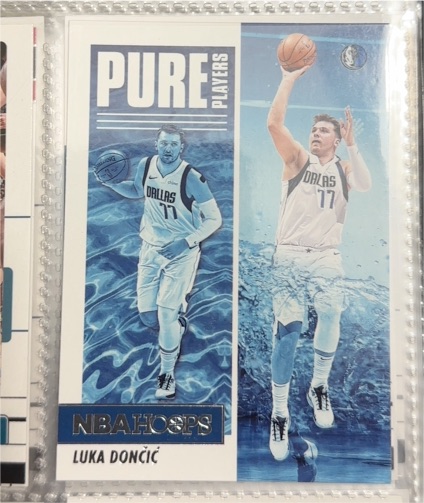 2021-22 Panini NBA Hoops #9 Luka Doncic — front