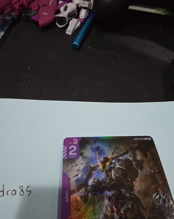 2025 Gundam Card Game GD02-054 LR Gundam Barbatos 1st Form — front