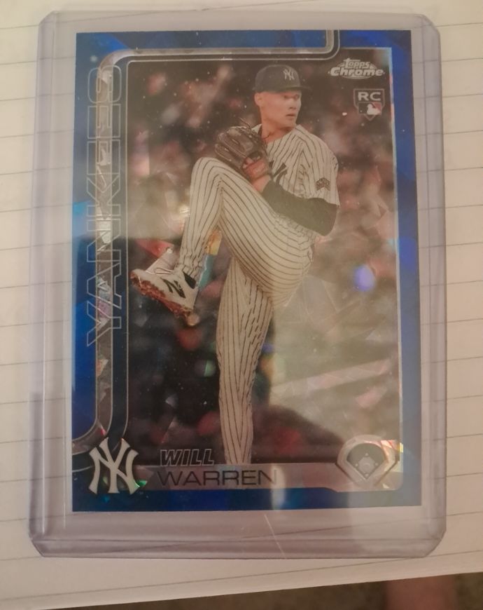 2025 Topps Chrome #81 Will Warren — front