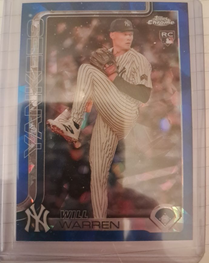 2025 Topps Chrome #81 Will Warren — front