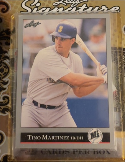 1992 Leaf #329 Tino Martinez — front