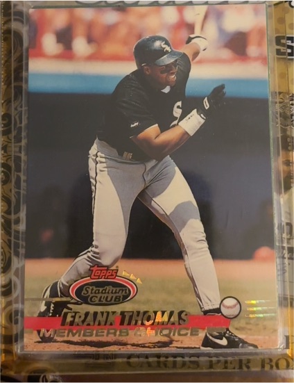 1993 Topps Stadium Club #746 Frank Thomas — front