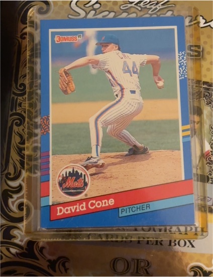 1991 Donruss #154 David Cone — front