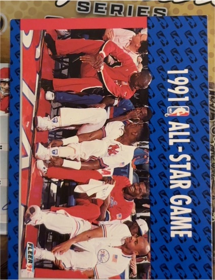 1991-92 Fleer #233 1991 All-Star Game Michael Jordan — front