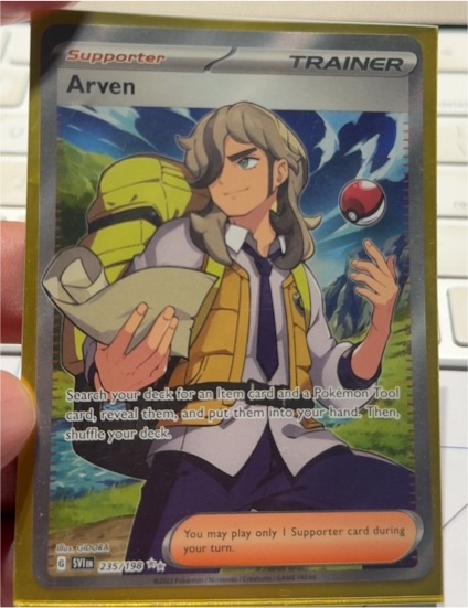 2023 Pokémon Scarlet & Violet #235 Arven — front