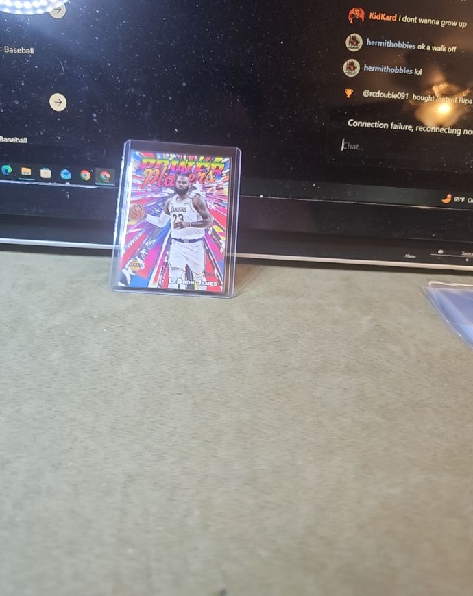 2025 Topps Chrome Power Players #PP-23 LeBron James — front