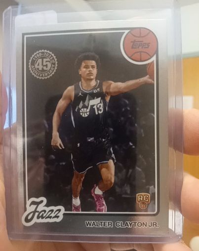 2025-26 Topps #80BK-64 Walter Clayton Jr. 1980-81 Topps Basketball — front
