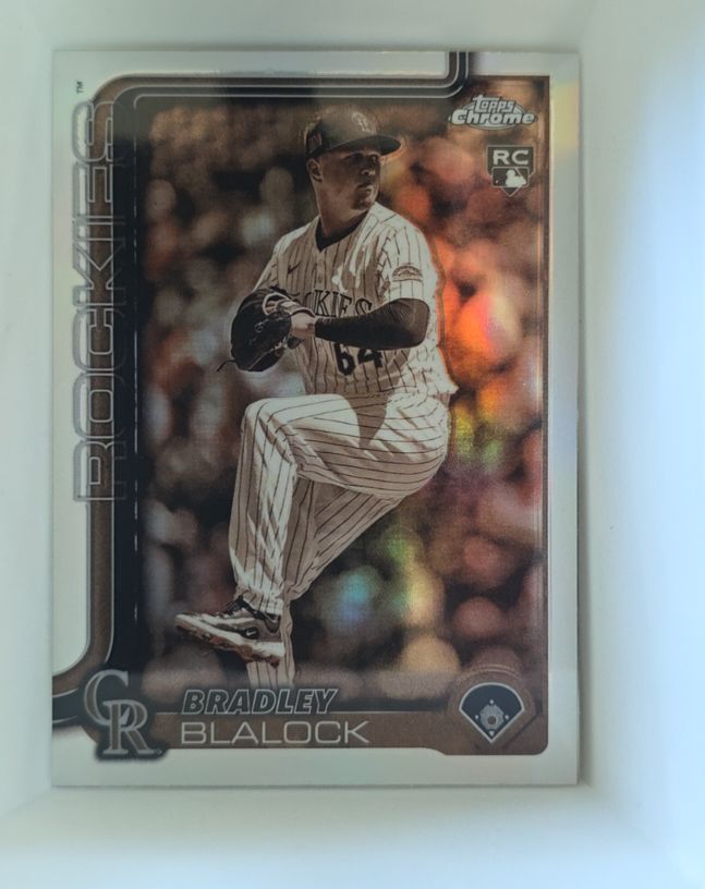2025 Topps Chrome #161 Bradley Blalock — front