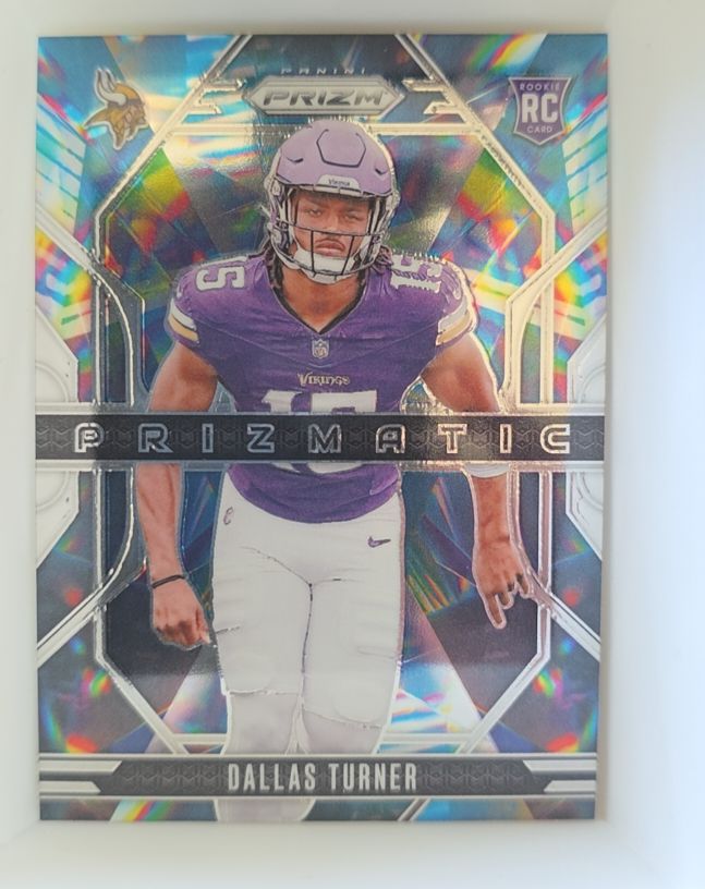 2024 Panini Prizm #17 Dallas Turner Prizmatic — front