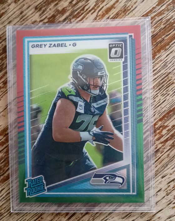 2025 Donruss Optic #366 Grey Zabel — front