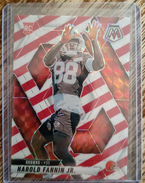 2025 Panini Mosaic #384 Harold Fannin Jr. — front