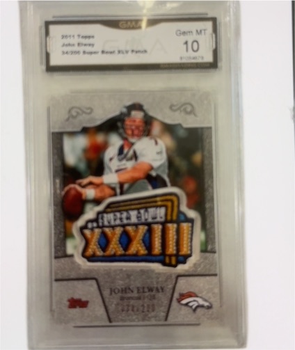 2011 Topps #34 John Elway — front