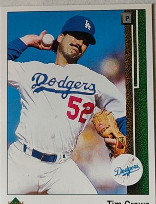 1989 Upper Deck #611 Tim Crews — front