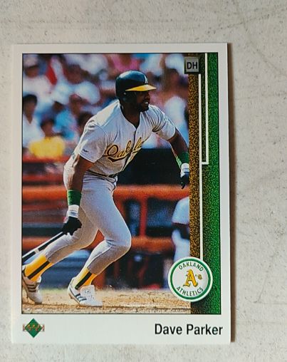 1989 Upper Deck #605 Dave Parker — front