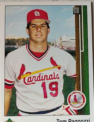 1989 Upper Deck #602 Tom Pagnozzi — front