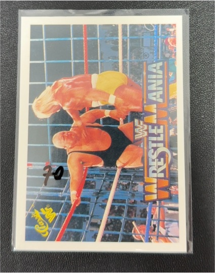 1990 Classic WWF WrestleMania #15 Hulk Hogan vs King Kong Bundy — front
