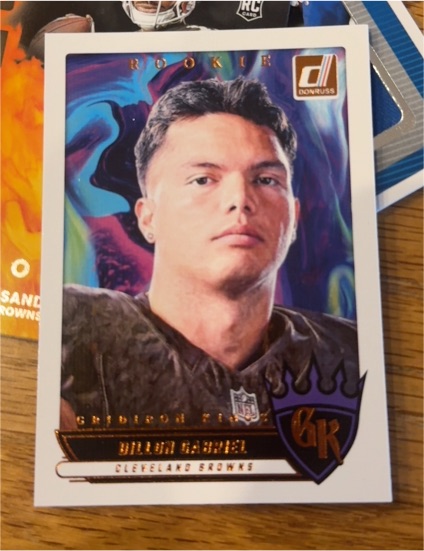 2025 Donruss Rookie Gridiron Kings #RGK-DGL Dillon Gabriel — front