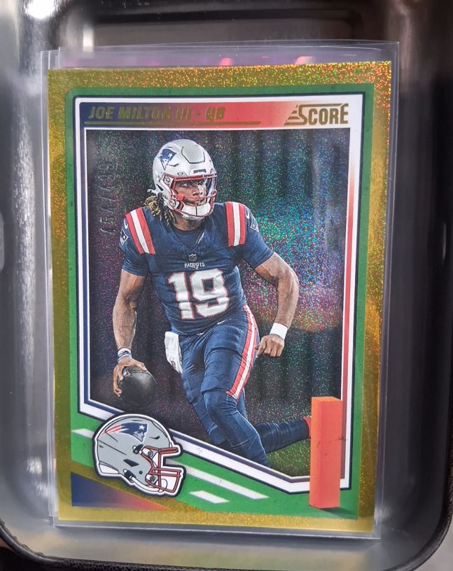 2025 Panini Score #28 Joe Milton III — front