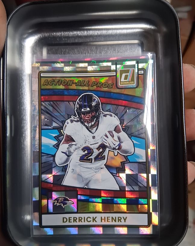 2025 Donruss #AAP-DHE Derrick Henry — front