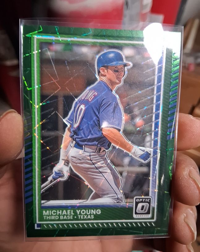 2025 Donruss Optic #89 Michael Young — front
