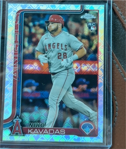2025 Topps Chrome #20 Niko Kavadas — front