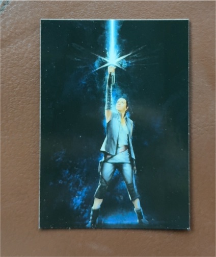 2017 Topps Star Wars: The Last Jedi Rey Continuity Card #9 Rey — front