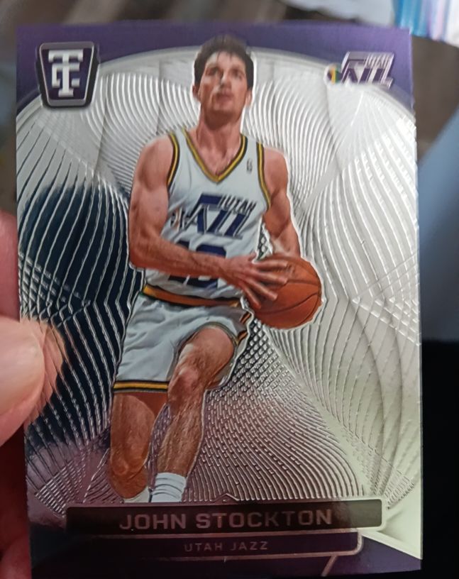 2024-25 Panini Totally Certified #192 John Stockton — front