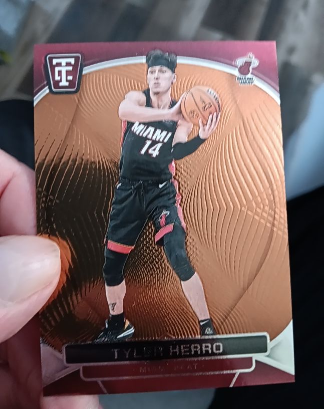 2024-25 Panini Totally Certified #14 Tyler Herro — front