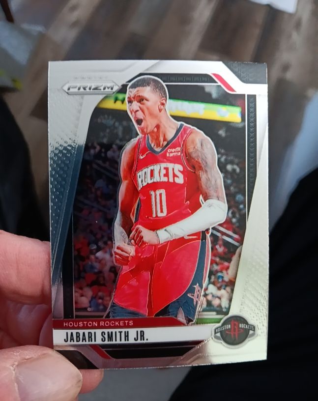 2024-25 Panini Prizm #77 Jabari Smith Jr. — front