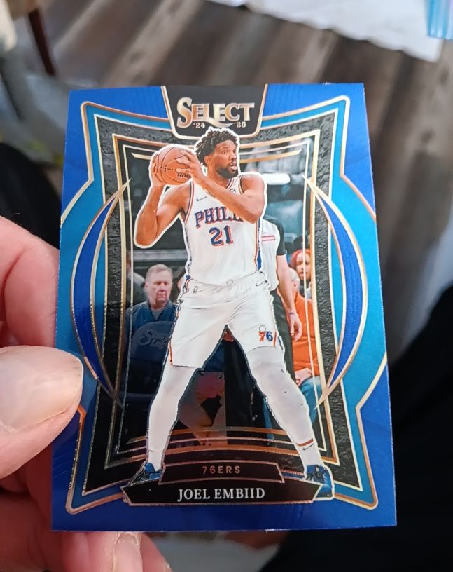 2024-25 Panini Select #6 Joel Embiid — front