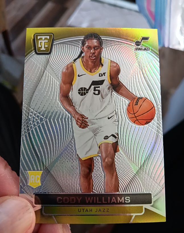 2024-25 Panini Totally Certified #168 Cody Williams — front