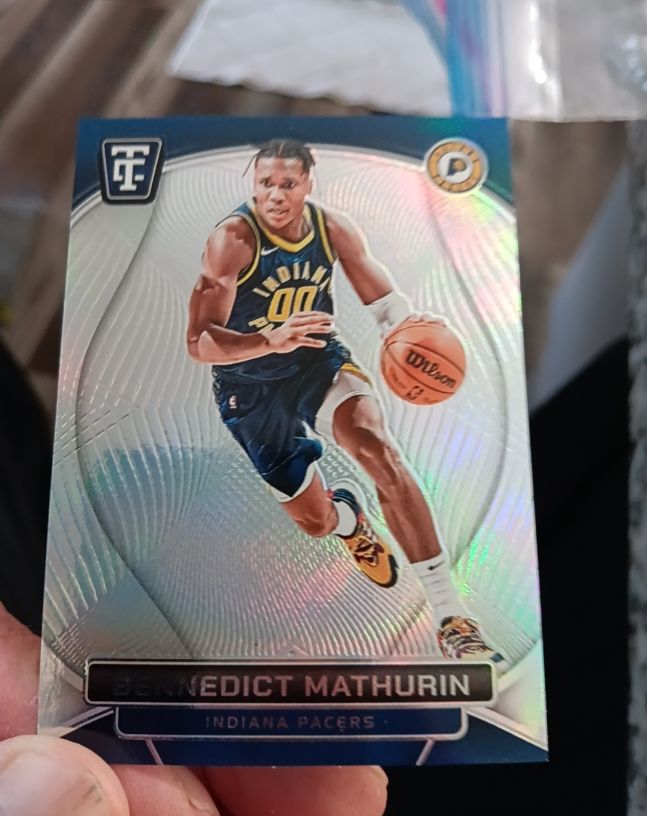 2024-25 Panini Totally Certified #61 Bennedict Mathurin — front