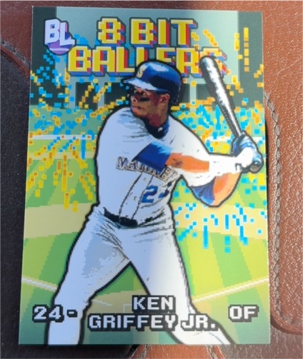 2023 Topps Big League #8B-20 Ken Griffey Jr. 8 Bit Ballers — front