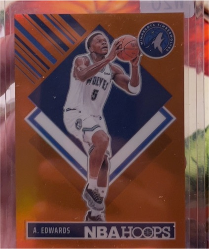 2024-25 Panini NBA Hoops Tribute #286 Anthony Edwards — front