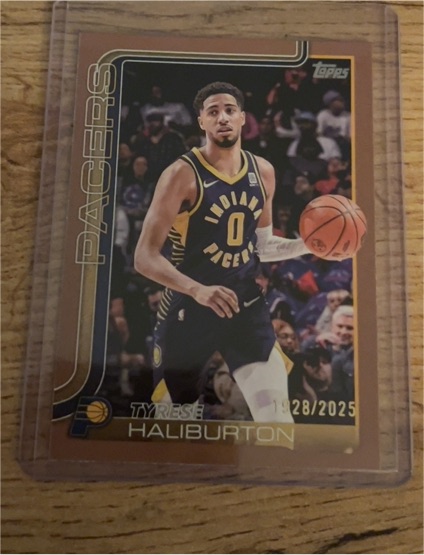 2025-26 Topps #47 Tyrese Haliburton — front