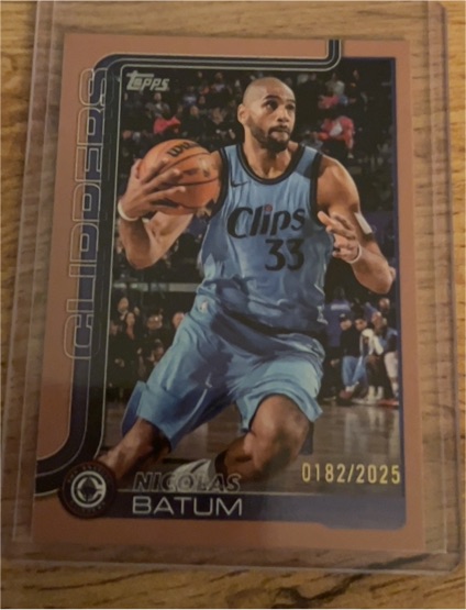 2025-26 Topps #146 Nicolas Batum — front