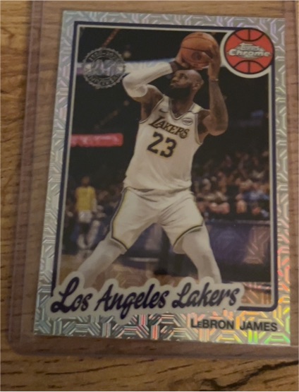 2025-26 Topps Chrome #TC-LJ LeBron James — front