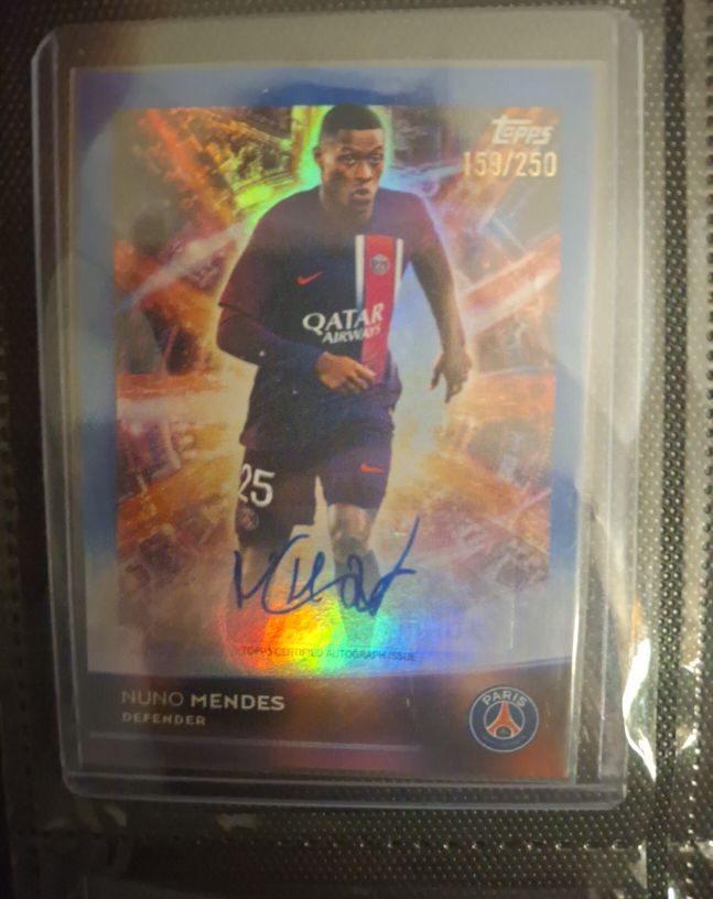 2023-24 Topps UEFA Club Competitions #159 Nuno Mendes — front