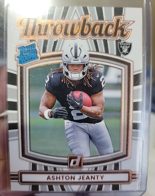 2025 Donruss #6 Ashton Jeanty Throwback — front