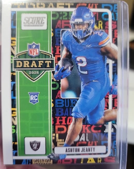 2025 Panini Score NFL Draft #4 Ashton Jeanty — front