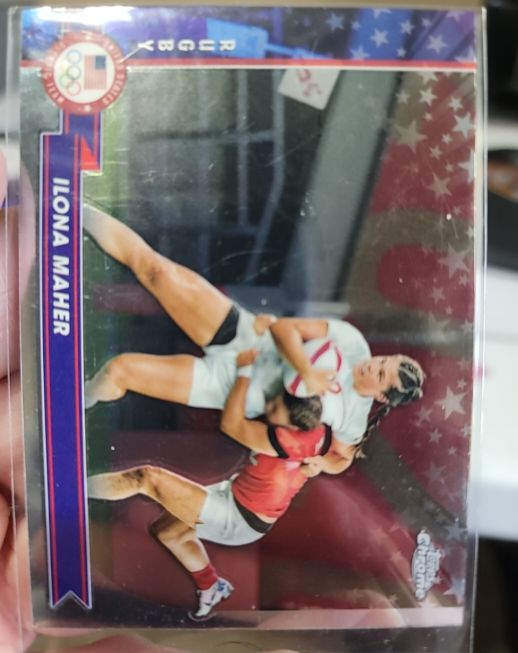 2024 Topps Chrome US Olympic #Ilona Maher — front