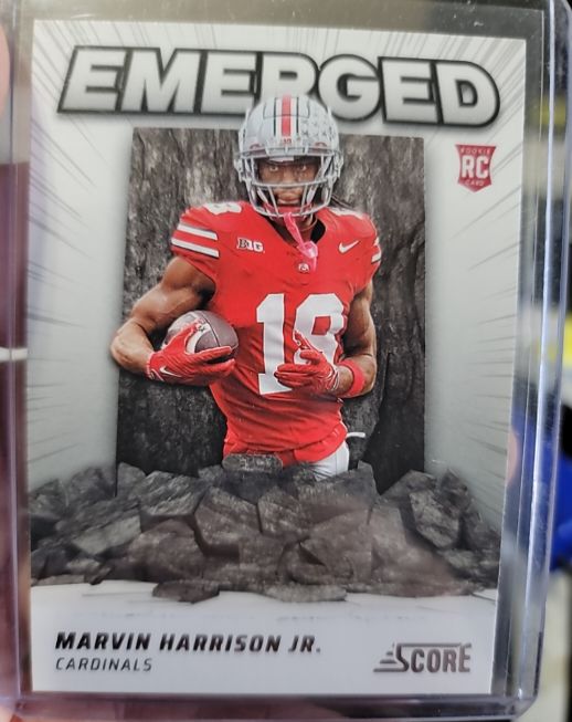 2024 Panini Score Emerged #EM-MHJ Marvin Harrison Jr. — front
