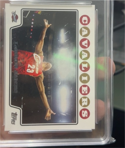 2008-09 Topps #23 LeBron James — front