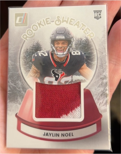 2025 Panini Donruss Rookie Sweater #SWE-JNL Jaylin Noel — front