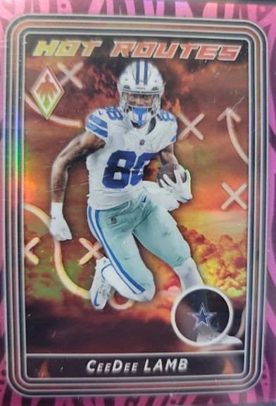 2023 Panini Phoenix #HR-30 CeeDee Lamb Hot Routes — front