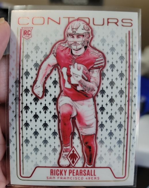 2024 Panini Phoenix #CON-RPL Ricky Pearsall Contours — front