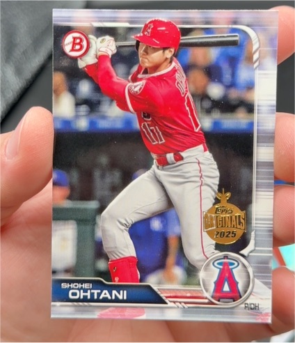 2019 Bowman #34 Shohei Ohtani — front