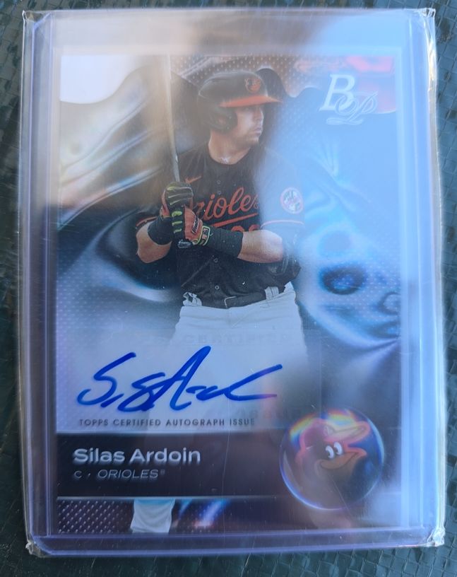 2023 Bowman Platinum #TOP-88 Silas Ardoin — front