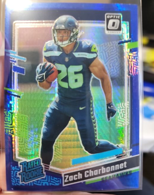 2023 Panini Donruss Optic #294 Zach Charbonnet — front